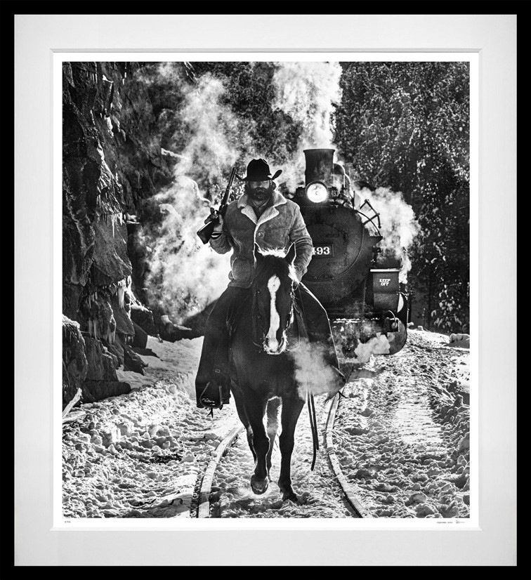 Red Dead framed, 78” x 71” (Large)