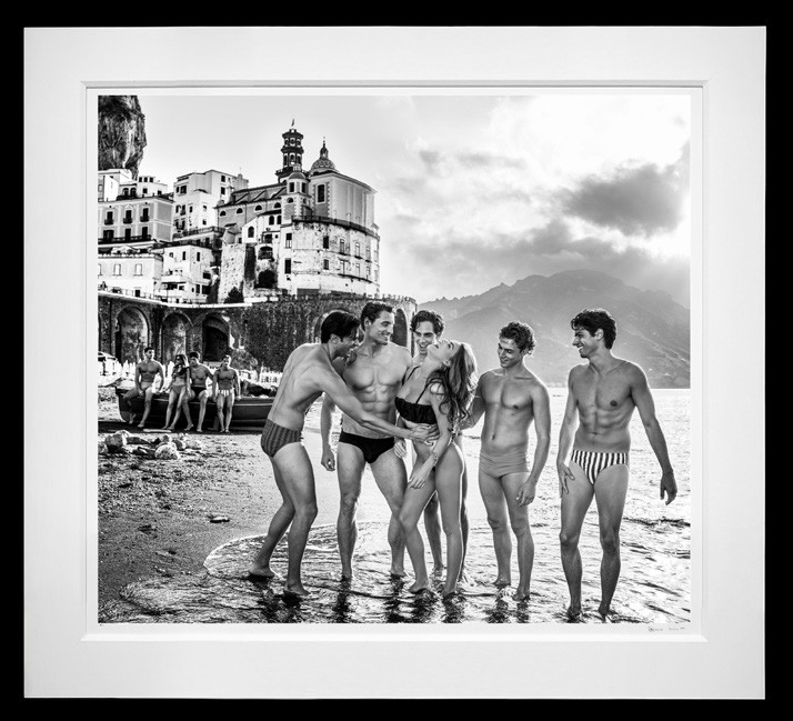 The Beach Boys framed, 71" x 78" (Large)