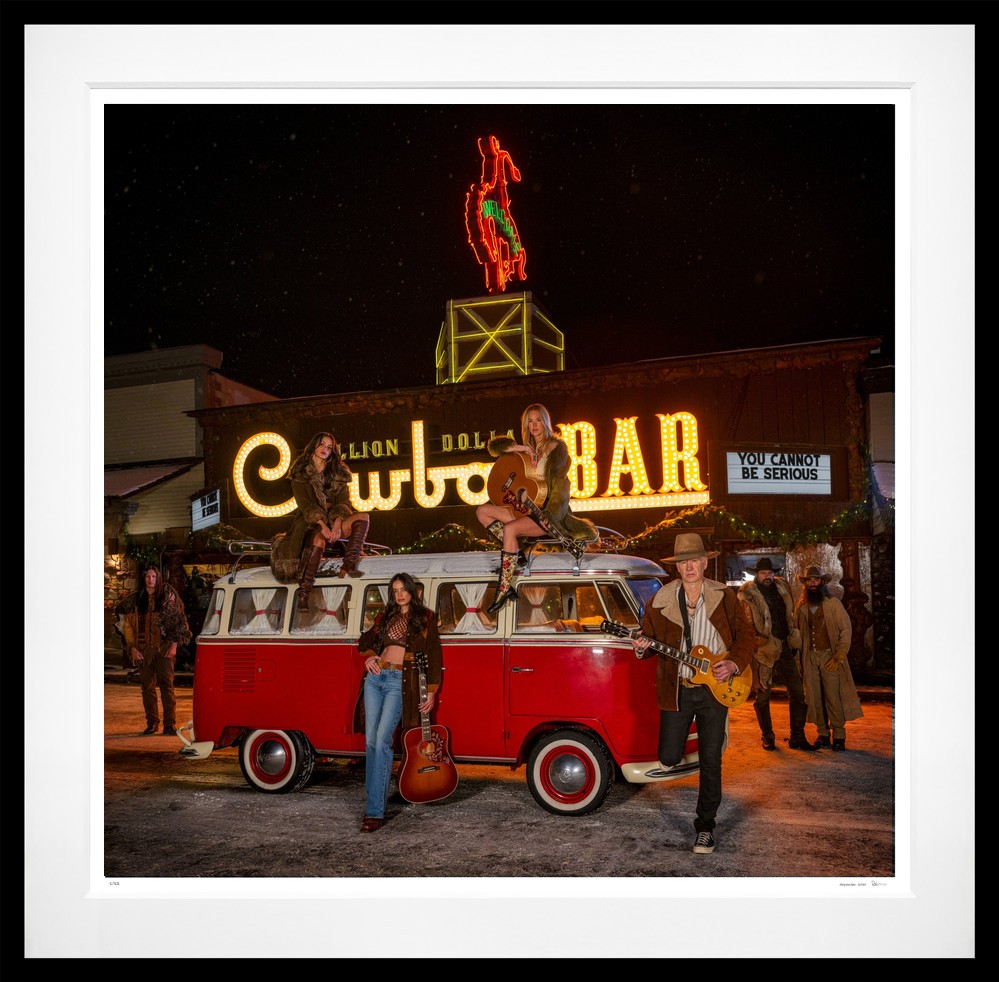 The Jackson IV (Colour) framed, 71" x 72" (Large)