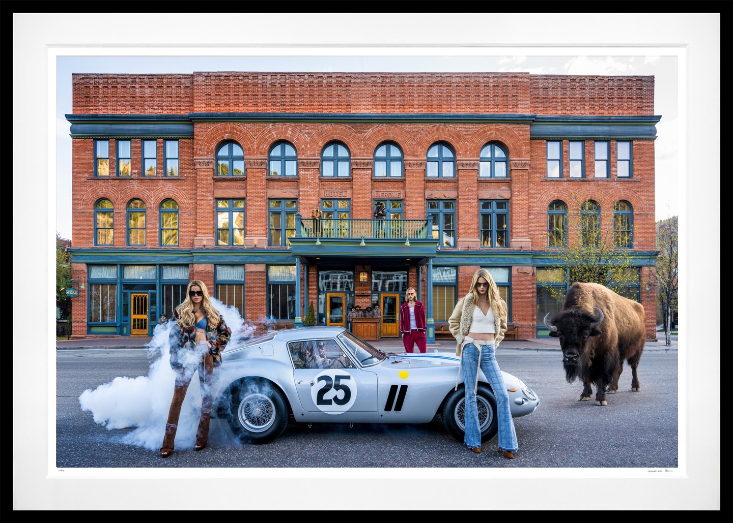 The Jerome (Colour) framed, 71" x 100" (Large)