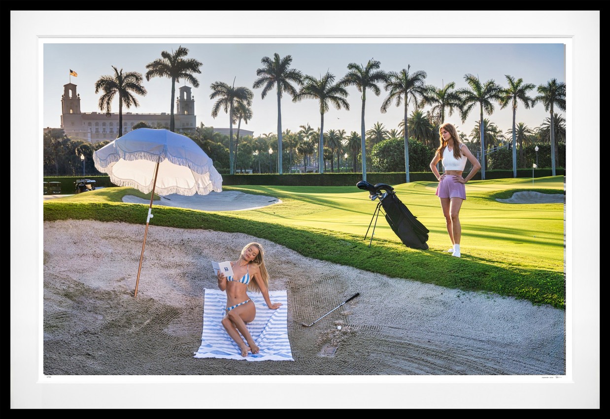 The Rules of Golf (Colour) framed, 71" x 103" (Large)