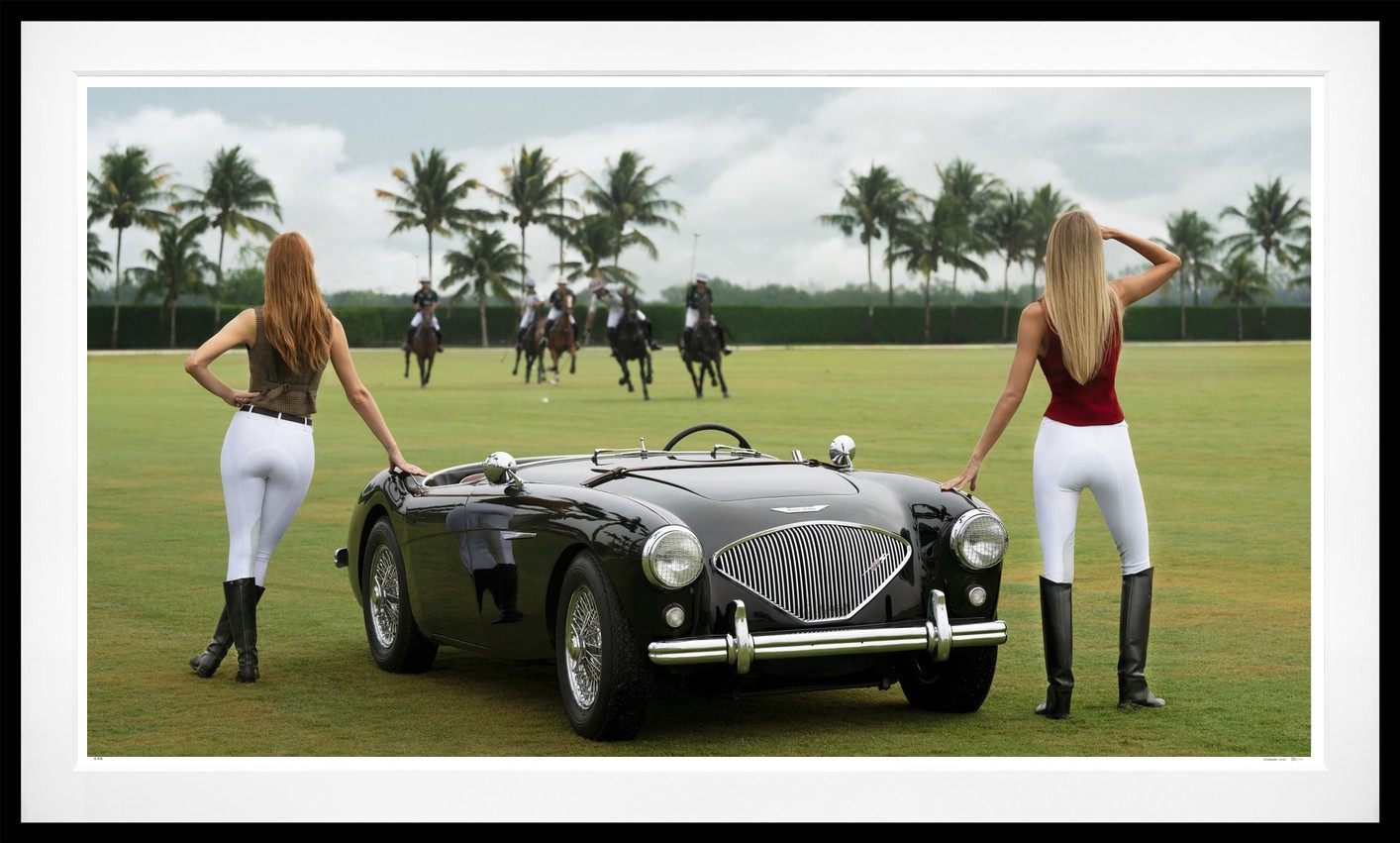 The Thomas Crown Affair (Colour) framed, 71" x 118" (Large)