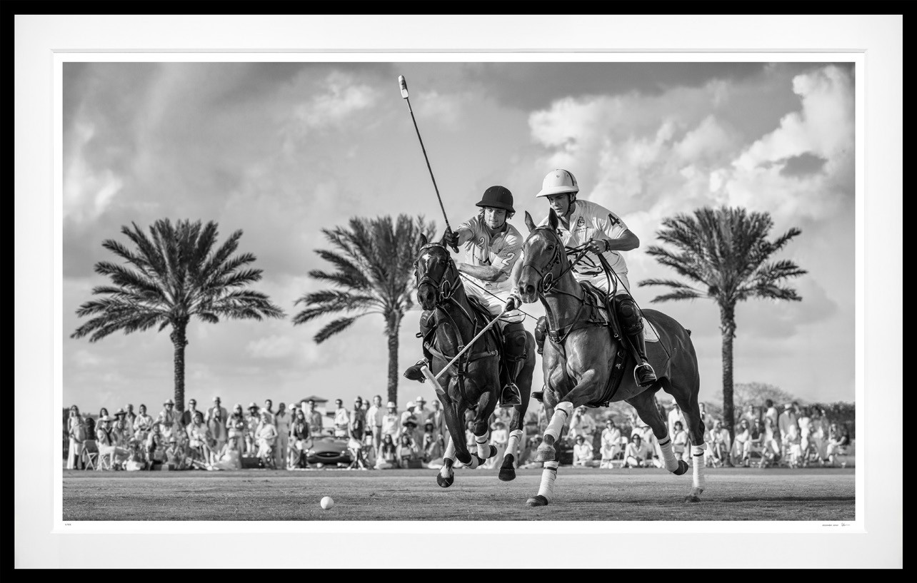 Wellington (B&W) framed, 71" x 112" (Large)