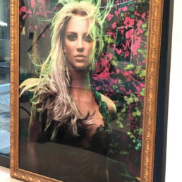 Britney Spears, The Forest, New York, 2003, seen here in a rare XL edition, printed with Fujiflex Crystal Archive Printing Material.
